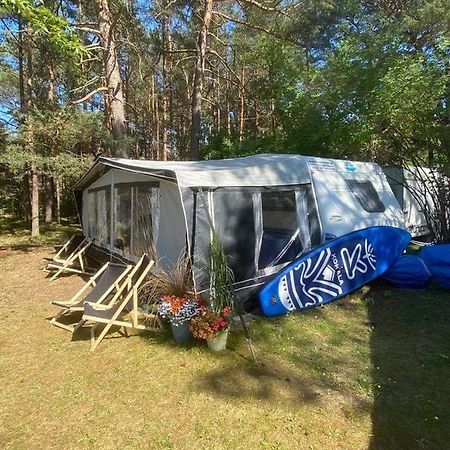 Przyczepa Abordaz Na Campingu Kormoran Hotel Hel Kültér fotó