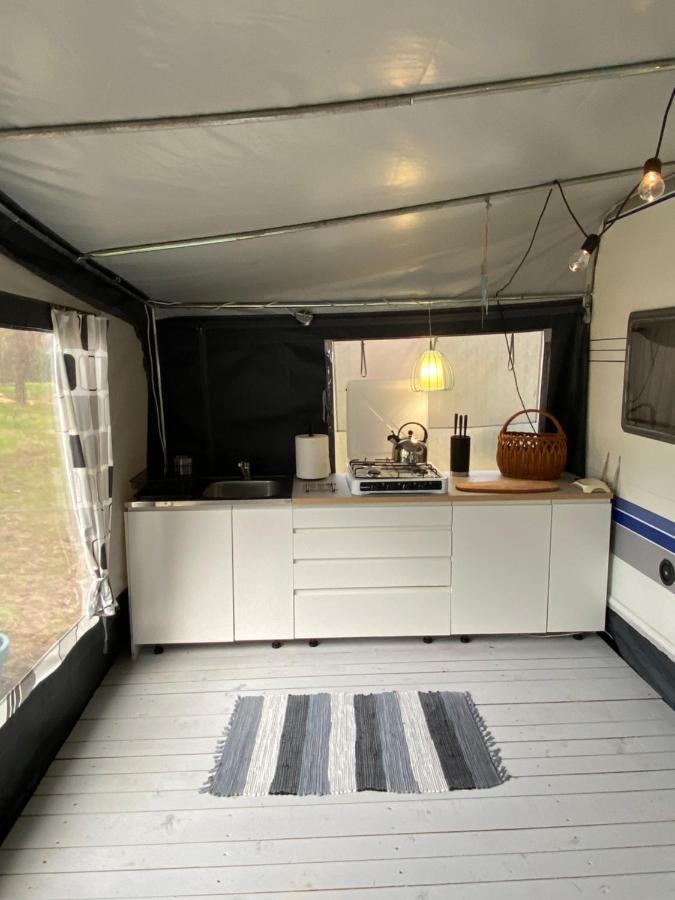 Przyczepa Abordaz Na Campingu Kormoran Hotel Hel Kültér fotó